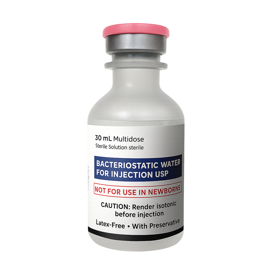 Bacteriostatic Water 30mL – Pacific Peptides