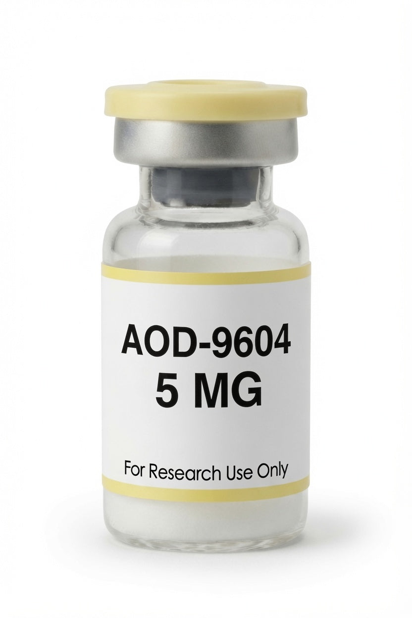 AOD-9604 5mg research peptide wholesale kit vial, Pacific Peptides