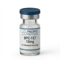 BPC-157 10mg research peptide vial, Pacific Peptides