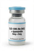 CJC-1295 (No DAC) 5mg + Ipamorelin 5mg research peptide wholesale kit vial, Pacific Peptides