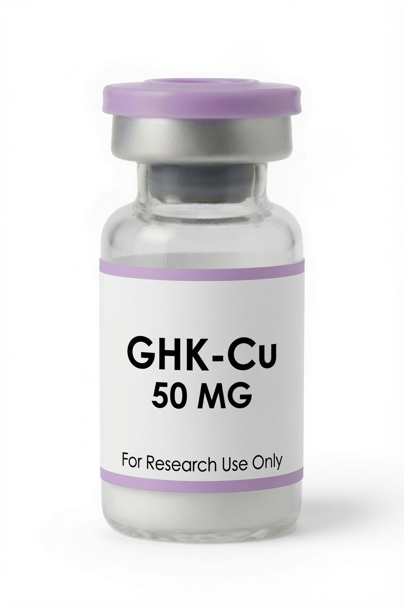 GHK-Cu 50mg research peptide wholesale kit vial, Pacific Peptides