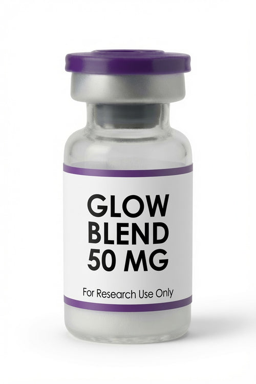 GLOW Blend 50mg research peptide wholesale kit vial, Pacific Peptides