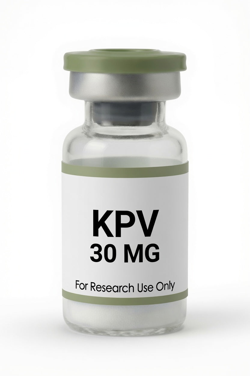 KPV 30mg research peptide wholesale kit vial, Pacific Peptides