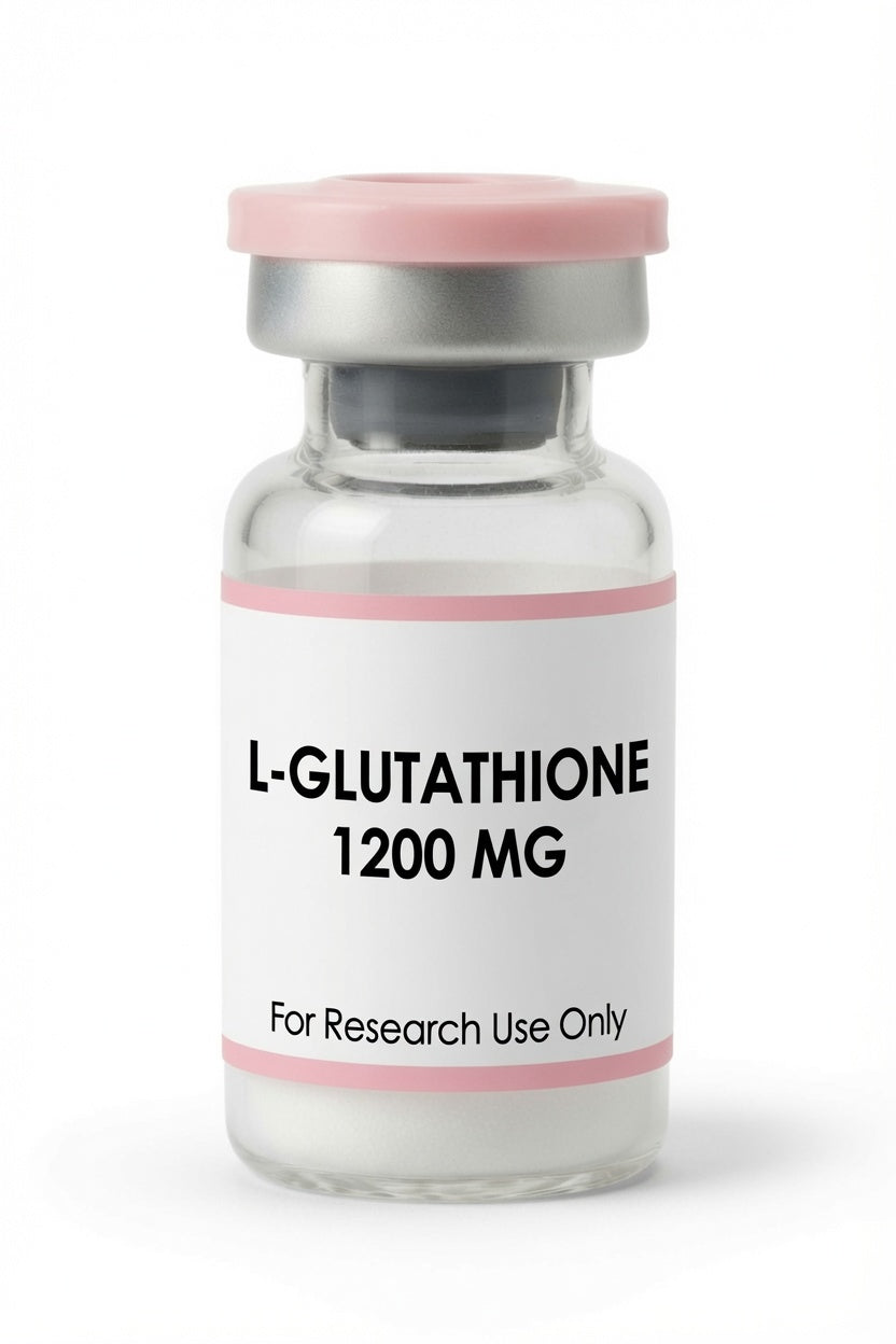 L-Glutathione 1200mg research peptide wholesale kit vial, Pacific Peptides