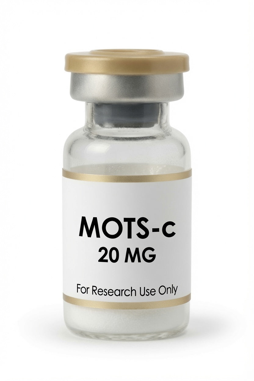 MOTS-c 20mg research peptide wholesale kit vial, Pacific Peptides