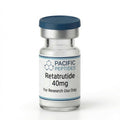 Retatrutide 40mg research peptide vial, Pacific Peptides