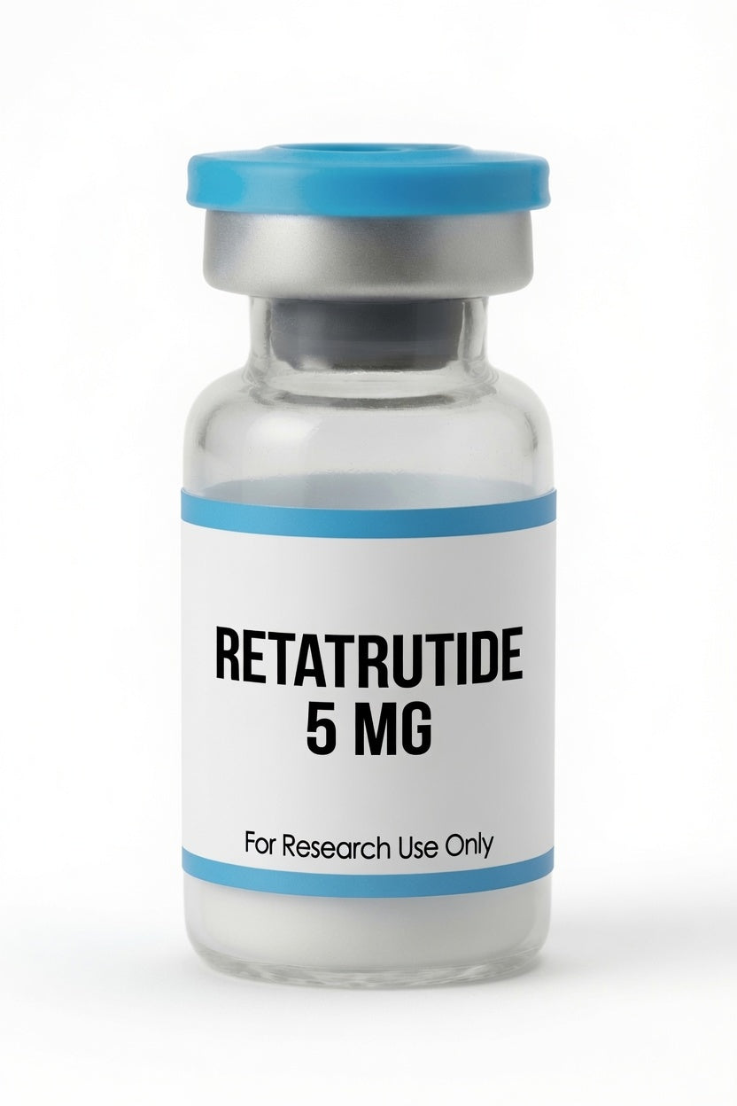 Retatrutide 5mg research peptide wholesale kit vial, Pacific Peptides