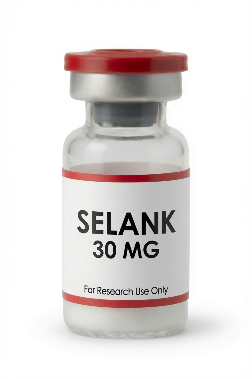 Selank 30mg research peptide wholesale kit vial, Pacific Peptides