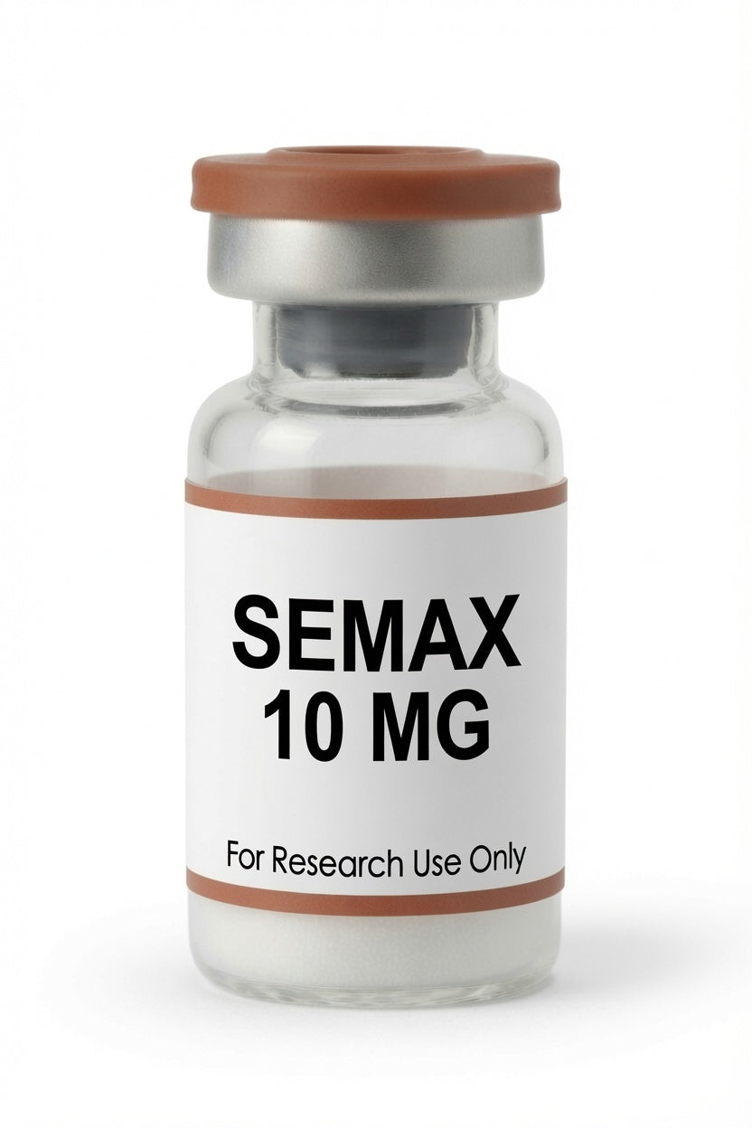 Semax 10mg research peptide wholesale kit vial, Pacific Peptides