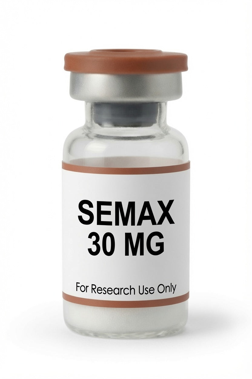 Semax 30mg research peptide wholesale kit vial, Pacific Peptides