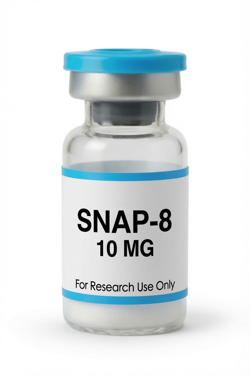 SNAP-8 10mg research peptide wholesale kit vial, Pacific Peptides