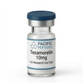 Tesamorelin 10mg research peptide vial, Pacific Peptides