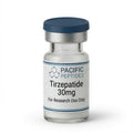 Tirzepatide 30mg research peptide vial, Pacific Peptides